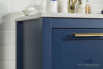 Load image into Gallery viewer, Ashley 30" Blue Bathroom Cabinet
