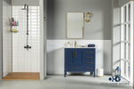 Load image into Gallery viewer, Ashley 36" Blue Bathroom Cabinet