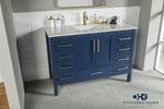 Load image into Gallery viewer, Ashley 48" Blue Bathroom Cabinet