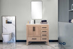 Load image into Gallery viewer, Ashley 36" Natural Oak Bathroom Cabinet