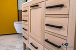 Load image into Gallery viewer, Ashley 42" Natural Oak Bathroom Cabinet
