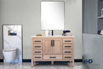 Load image into Gallery viewer, Ashley 48" Natural Oak Bathroom Cabinet