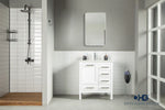 Load image into Gallery viewer, Ashley 30" White Bathroom Cabinet