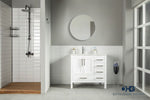 Load image into Gallery viewer, Ashley 36" White Bathroom Cabinet