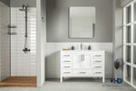 Load image into Gallery viewer, Ashley 48" White Bathroom Cabinet