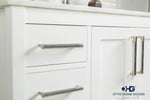 Load image into Gallery viewer, Ashley 48" White Bathroom Cabinet