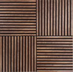 Load image into Gallery viewer, Canyon Oak | CrissCross Acoustic Wall Panels