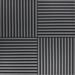 Load image into Gallery viewer, Onyx Gray | CrissCross Acoustic Wall Panels