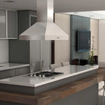 Load image into Gallery viewer, ZLINE Convertible Island Mount Range Hood in Stainless Steel (KL3i)