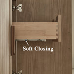 Load image into Gallery viewer, Prada Natural Bathroom Vanity 36"