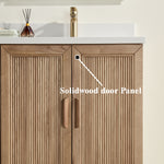 Load image into Gallery viewer, Prada Natural Bathroom Vanity 60"