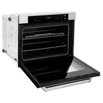 Load image into Gallery viewer, ZLINE 30 in. Professional True Convection Single Wall Oven with Air Fry and Self Clean in Stainless Steel (WAS-30)