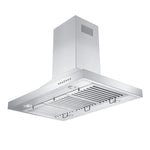 Load image into Gallery viewer, ZLINE Convertible Vent Island Mount Range Hood in Stainless Steel (GL2i)