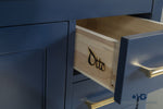 Load image into Gallery viewer, Ashley 36&quot; Blue Bathroom Cabinet
