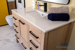 Load image into Gallery viewer, Ashley 42&quot; Natural Oak Bathroom Cabinet
