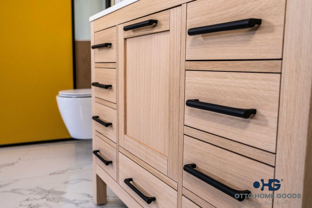 Ashley 42" Natural Oak Bathroom Cabinet