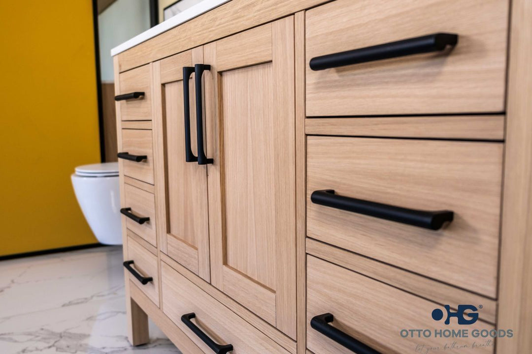 Ashley 48" Natural Oak Bathroom Cabinet