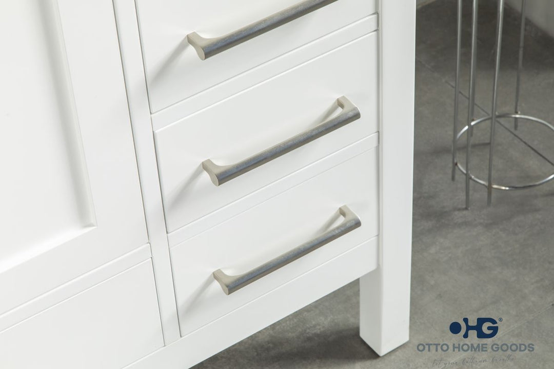 Ashley 36" White Bathroom Cabinet