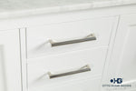 Load image into Gallery viewer, Ashley 60&quot; White Double Bowls Bathroom Cabinet
