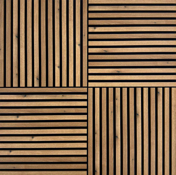 Siesta Oak | CrissCross Acoustic Wall Panels