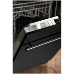 Load image into Gallery viewer, ZLINE 24 in. Top Control Dishwasher with Black Matte Panel and Modern Style Handle, 52dBa (DW-BLM-H-24)

