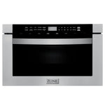 Load image into Gallery viewer, ZLINE 24 in. 1.2 cu. ft. Stainless Steel Built-in Microwave Drawer (MWD-1)
