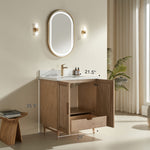 Load image into Gallery viewer, Prada Natural Bathroom Vanity 30&quot;
