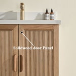 Load image into Gallery viewer, Prada Natural Bathroom Vanity 30&quot;
