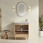 Load image into Gallery viewer, Prada Natural Bathroom Vanity 30&quot;
