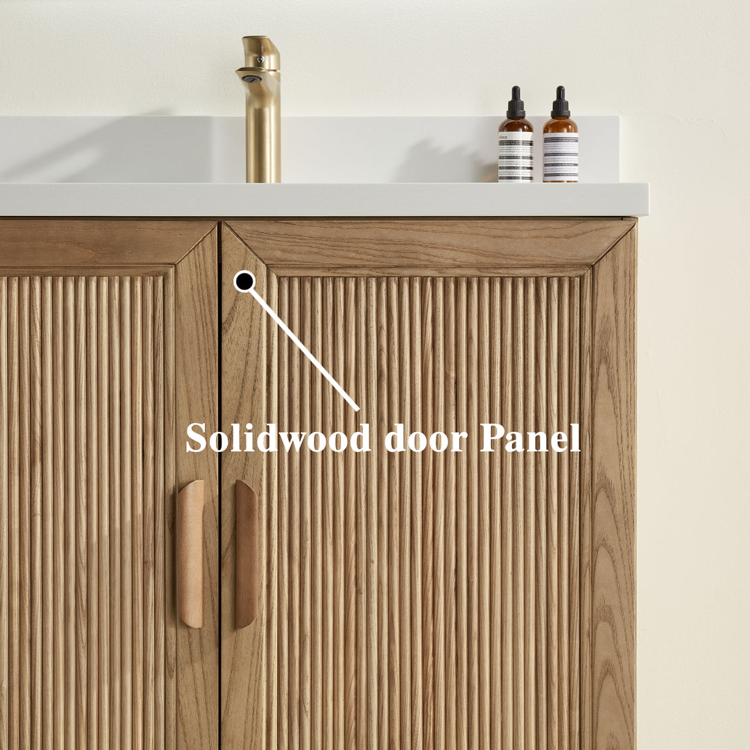 Prada Natural Bathroom Vanity 36"