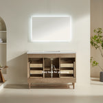 Load image into Gallery viewer, Prada Natural Bathroom Vanity 48&quot;
