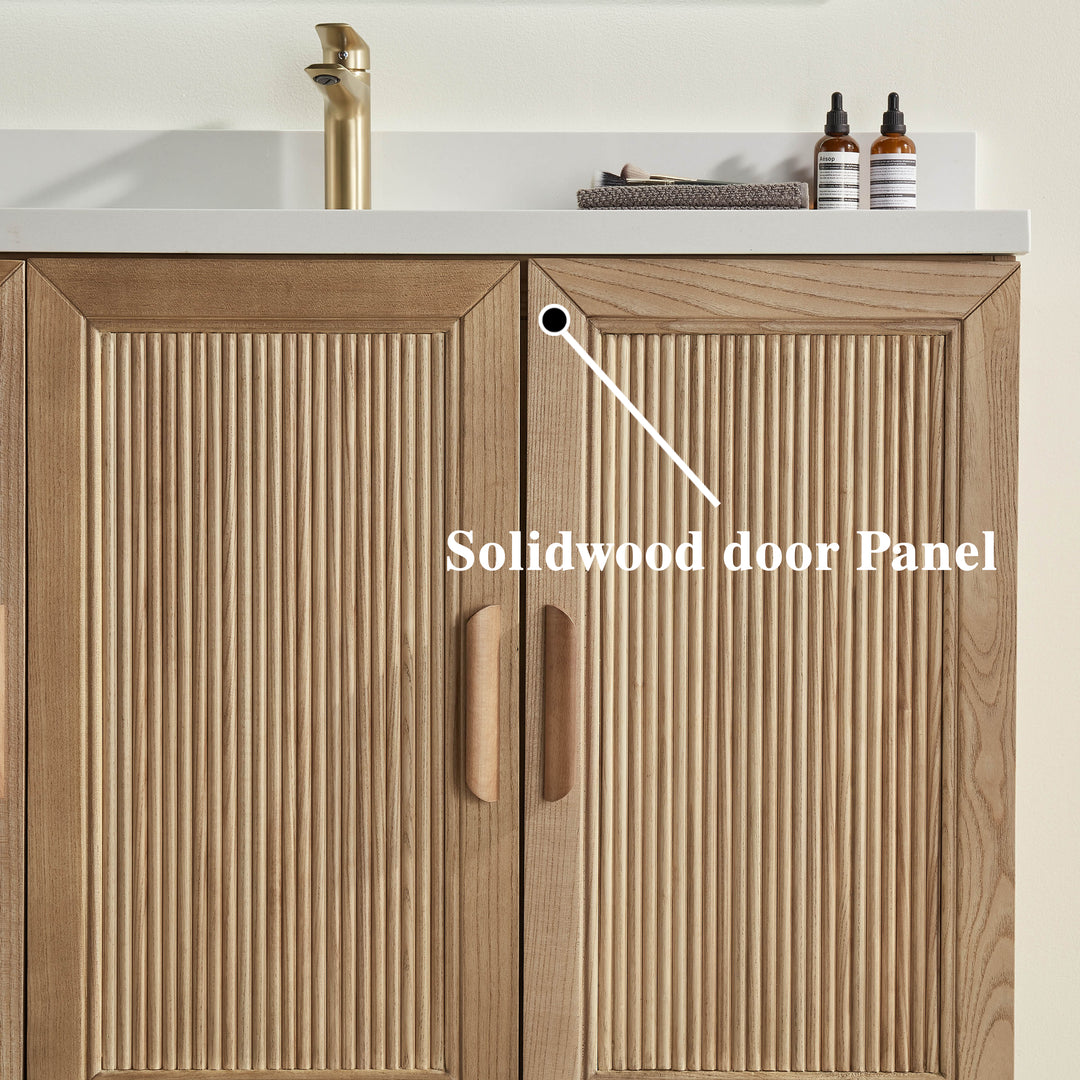 Prada Natural Bathroom Vanity 48"