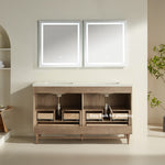 Load image into Gallery viewer, Prada Natural Bathroom Vanity 60&quot;
