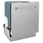Load image into Gallery viewer, ZLINE 24 in. Top Control Dishwasher with Stainless Steel Panel and Traditional Style Handle, 52dBa (DW-304-H-24)
