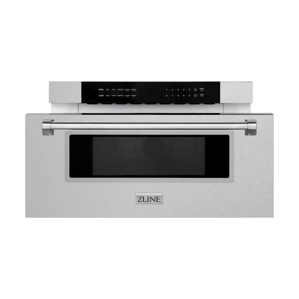 ZLINE 30 in 1.2 cu. ft. Built-in Microwave Drawer in Satin Stainless Steel (MWD-30-SS)