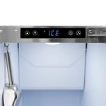 Load image into Gallery viewer, ZLINE 15 in. Touchstone Clear Cube Ice Maker with Drain Pump and Solid Stainless Steel Door (ICCD-ST-15)
