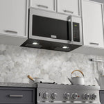 Load image into Gallery viewer, ZLINE 30 in. Stainless Steel Over the Range Convection Microwave Oven with Traditional Handle (MWO-OTR-H-30)
