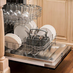 Load image into Gallery viewer, ZLINE 24 in. Top Control Dishwasher with Black Matte Panel and Modern Style Handle, 52dBa (DW-BLM-H-24)

